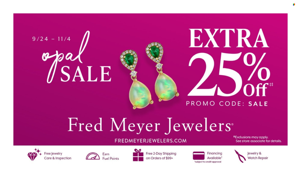 Fred Meyer ad - 10/01/2025 - 10/07/2025. Page 19