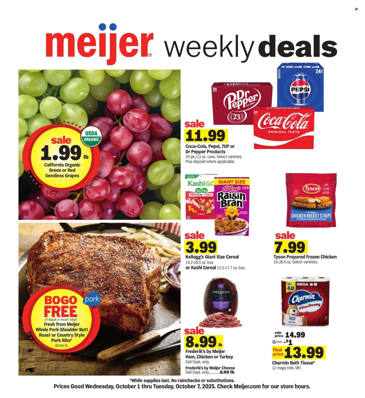 Meijer ad - 10/01/2025 - 10/07/2025. Page 1