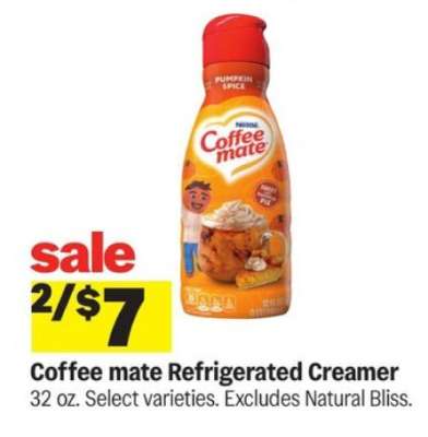 Coffee mate Refrigerated Creamer