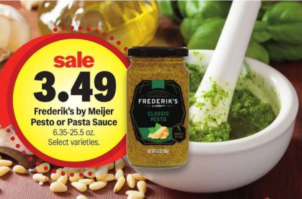 Frederik's by Meijer Pesto or Pasta Sauce