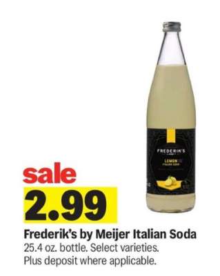 Frederik's by Meijer Italian Soda