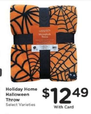 Holiday Home Halloween Throw