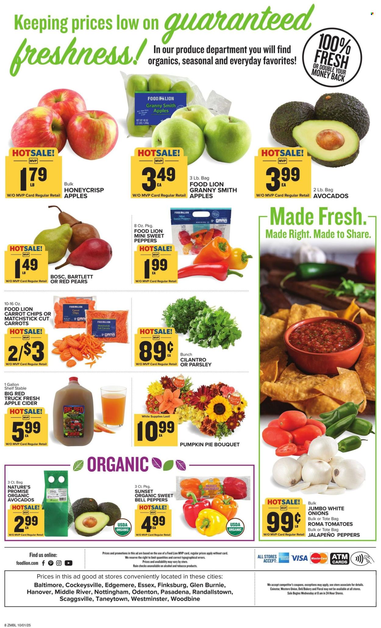 Food Lion ad - 10/01/2025 - 10/07/2025. Page 8