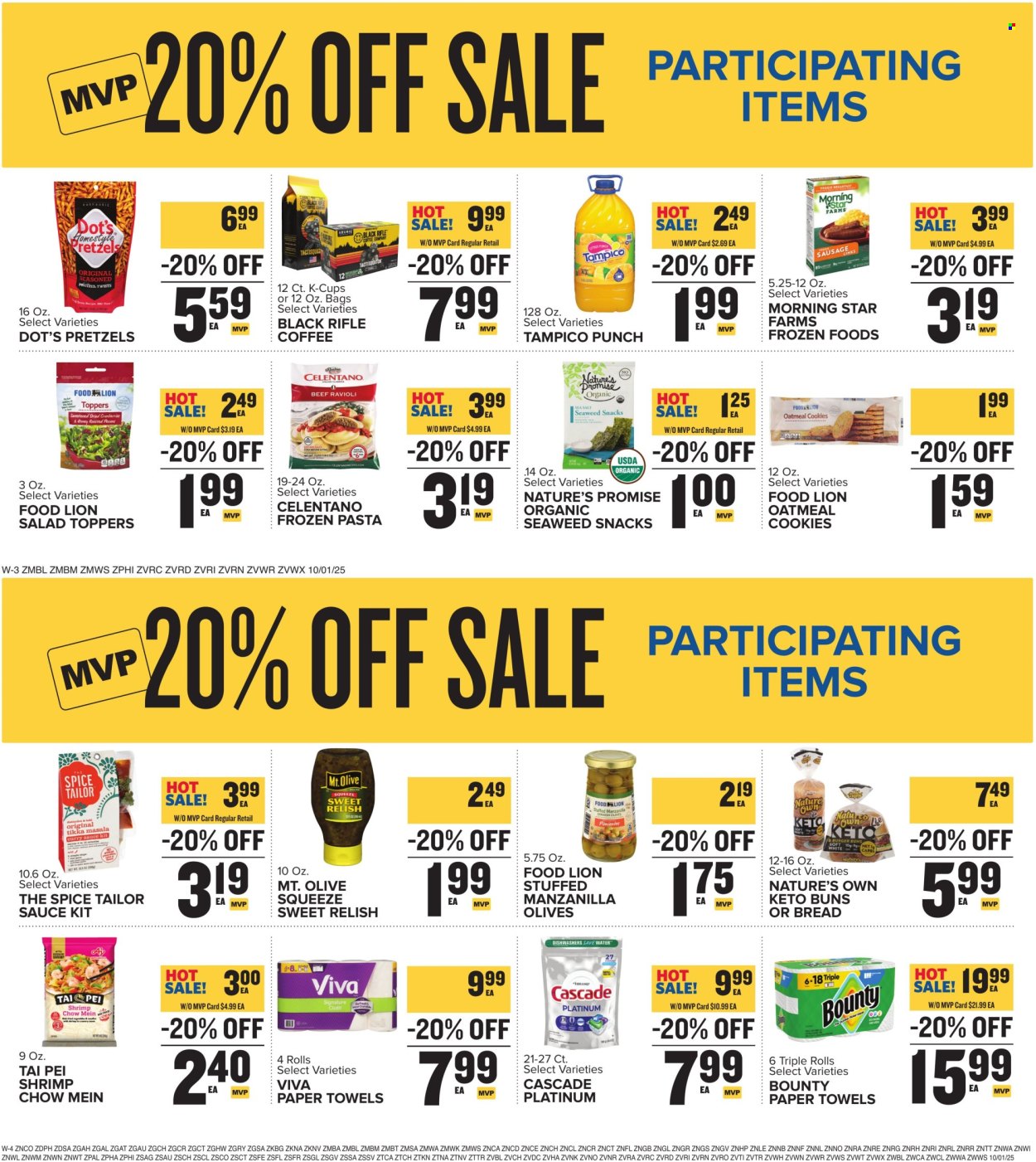 Food Lion ad - 10/01/2025 - 10/07/2025. Page 10