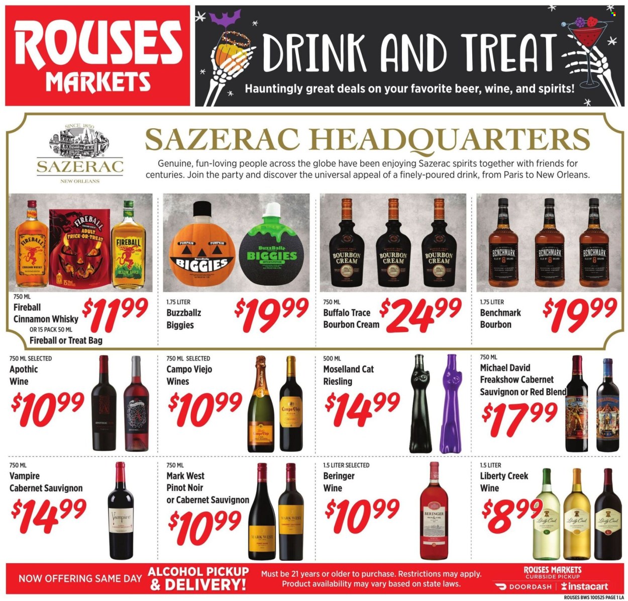 Rouses Markets ad - 10/01/2025 - 11/05/2025. Page 1
