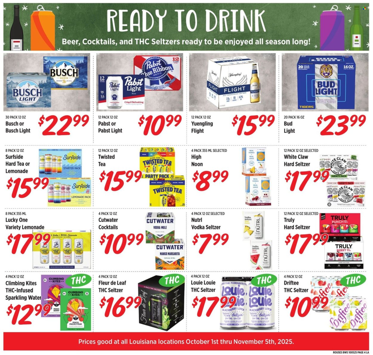 Rouses Markets ad - 10/01/2025 - 11/05/2025. Page 4