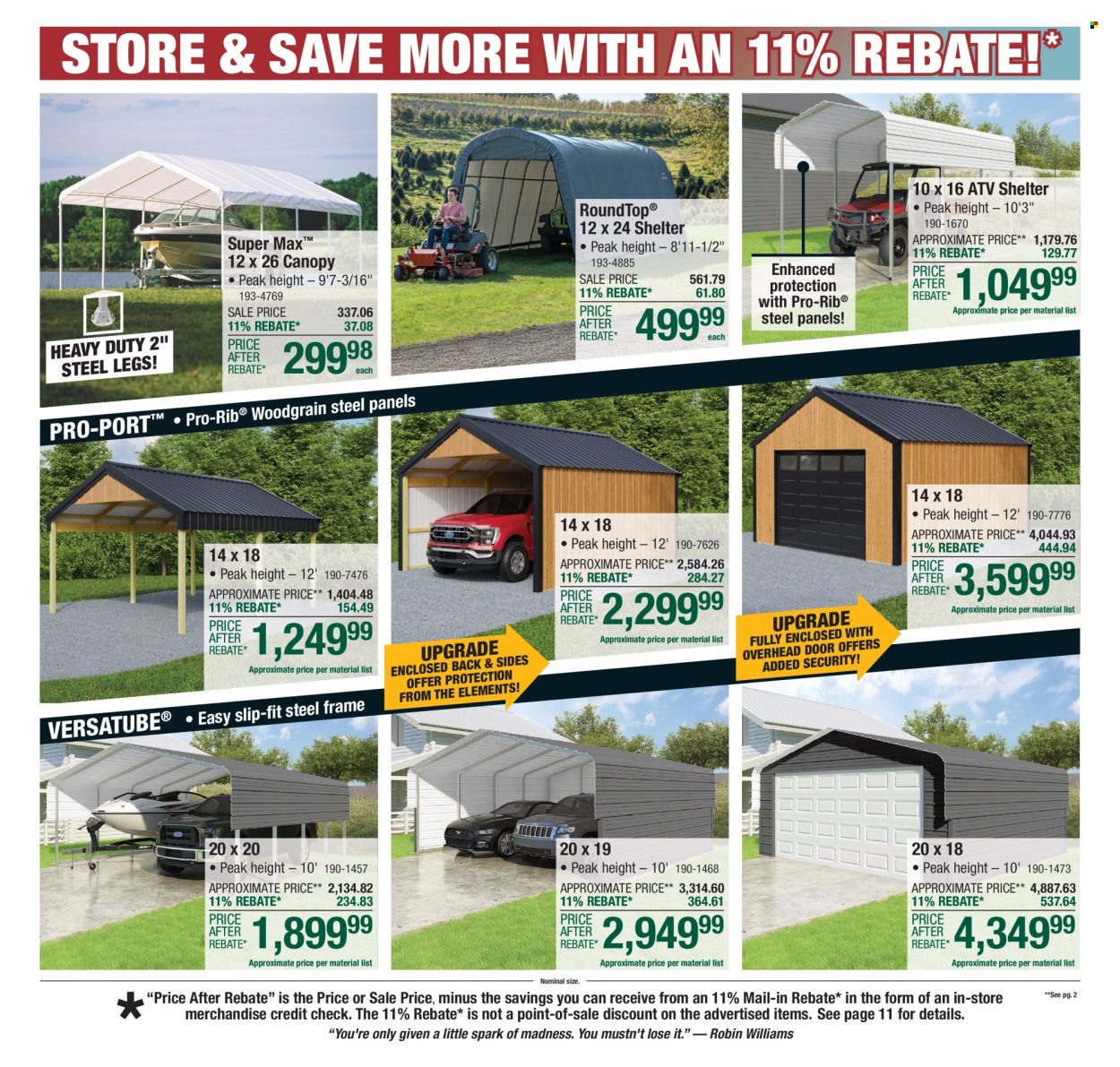 Menards ad - 10/02/2025 - 10/12/2025. Page 4
