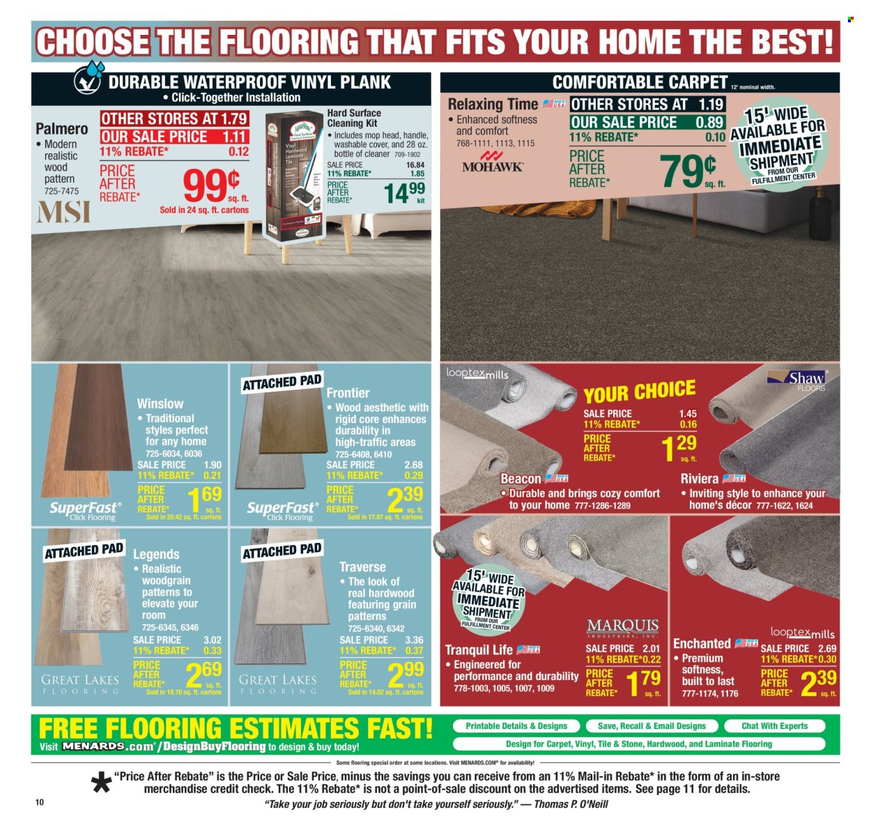 Menards ad - 10/02/2025 - 10/12/2025. Page 15
