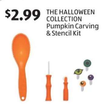 THE HALLOWEEN COLLECTION Pumpkin Carving & Stencil Kit