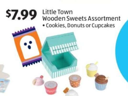 Little Town Wooden Sweets Assortment