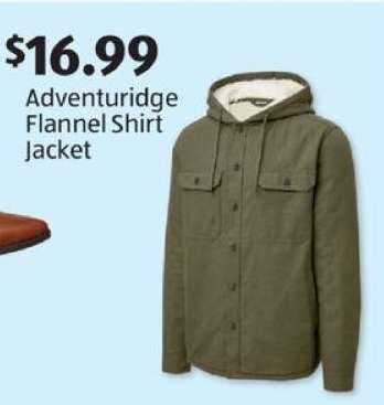 Adventuridge Flannel Shirt Jacket