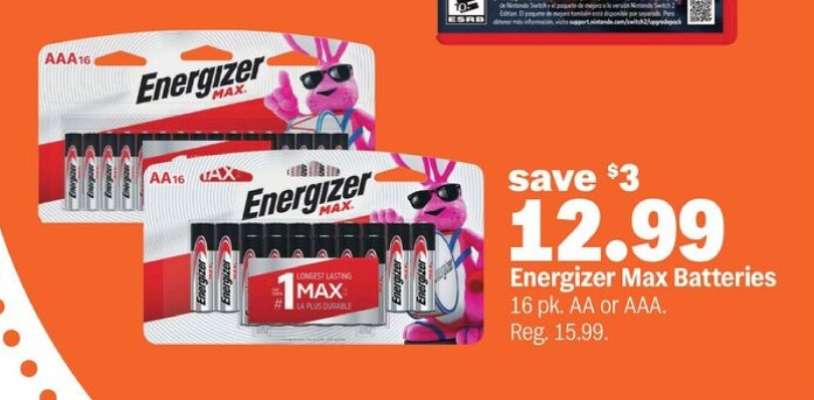 Energizer Max Batteries