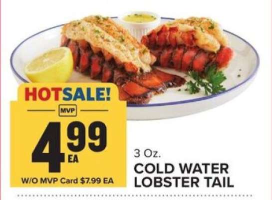 Cold Water Lobster Tail