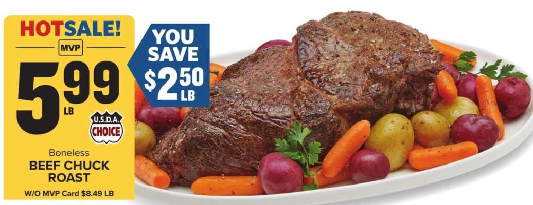 Boneless Beef Chuck Roast