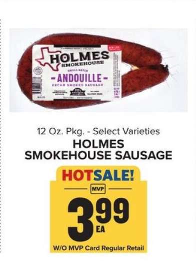 Holmes Smokehouse Sausage