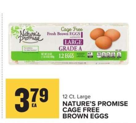 Nature's Promise Cage Free Brown Eggs