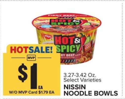 Nissin Noodle Bowls