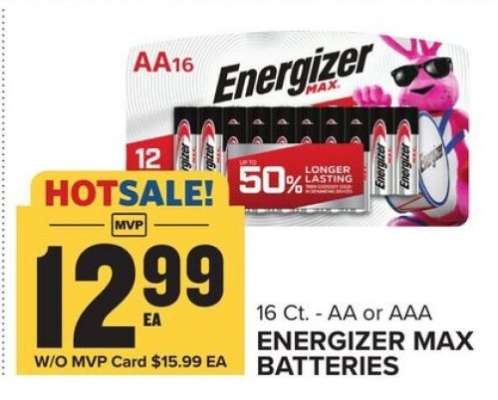 Energizer Max Batteries