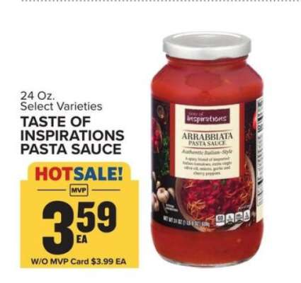 Taste of Inspirations Pasta Sauce