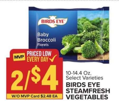 Birds Eye Steamfresh Vegetables