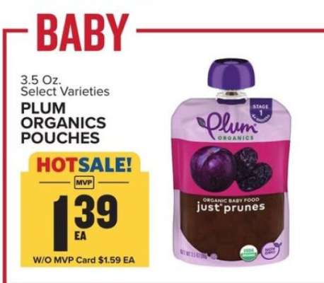 Plum Organics Pouches