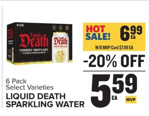 Liquid Death Sparkling Water