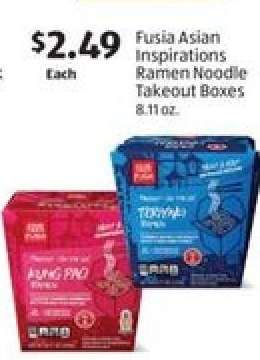Fusia Asian Inspirations Ramen Noodle Takeout Boxes