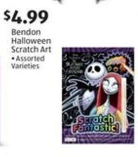 Bendon Halloween Scratch Art