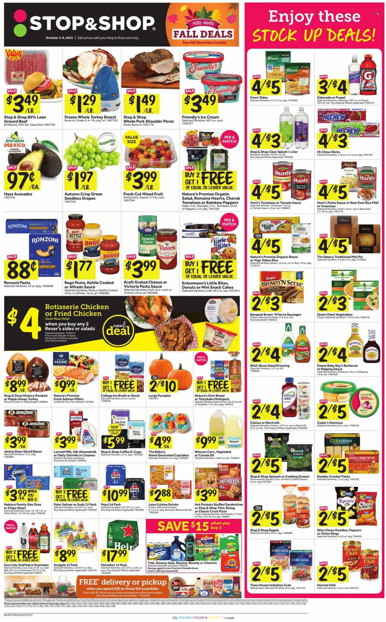 Stop & Shop ad - 10/03/2025 - 10/09/2025. Page 1