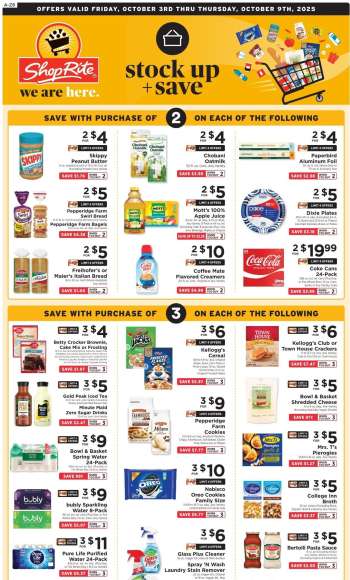ShopRite Flyer - 10/03/2025 - 10/09/2025.