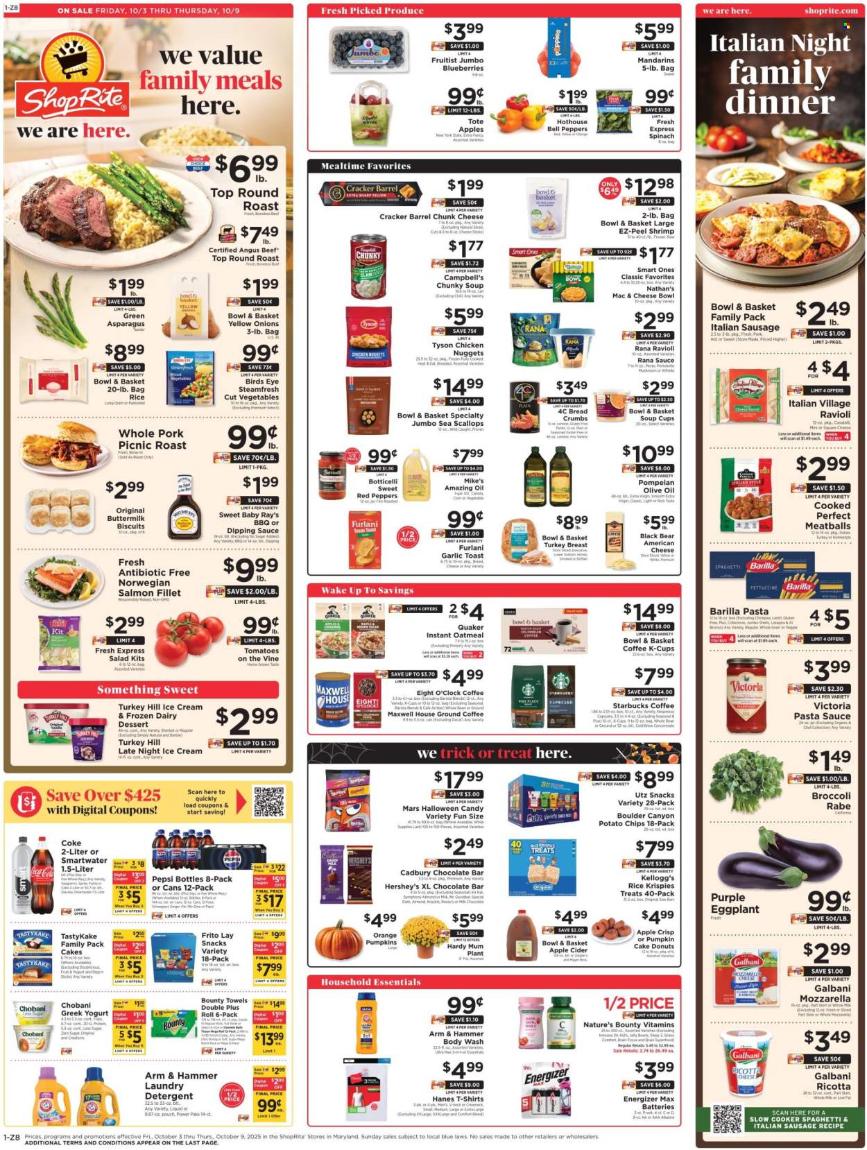 ShopRite ad - 10/03/2025 - 10/09/2025. Page 2