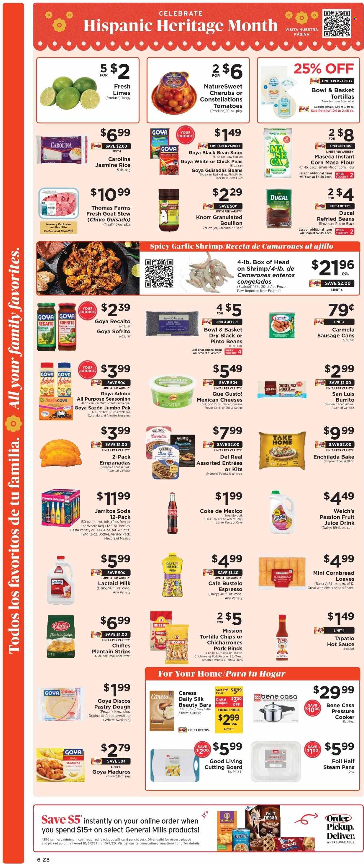 ShopRite ad - 10/03/2025 - 10/09/2025. Page 8