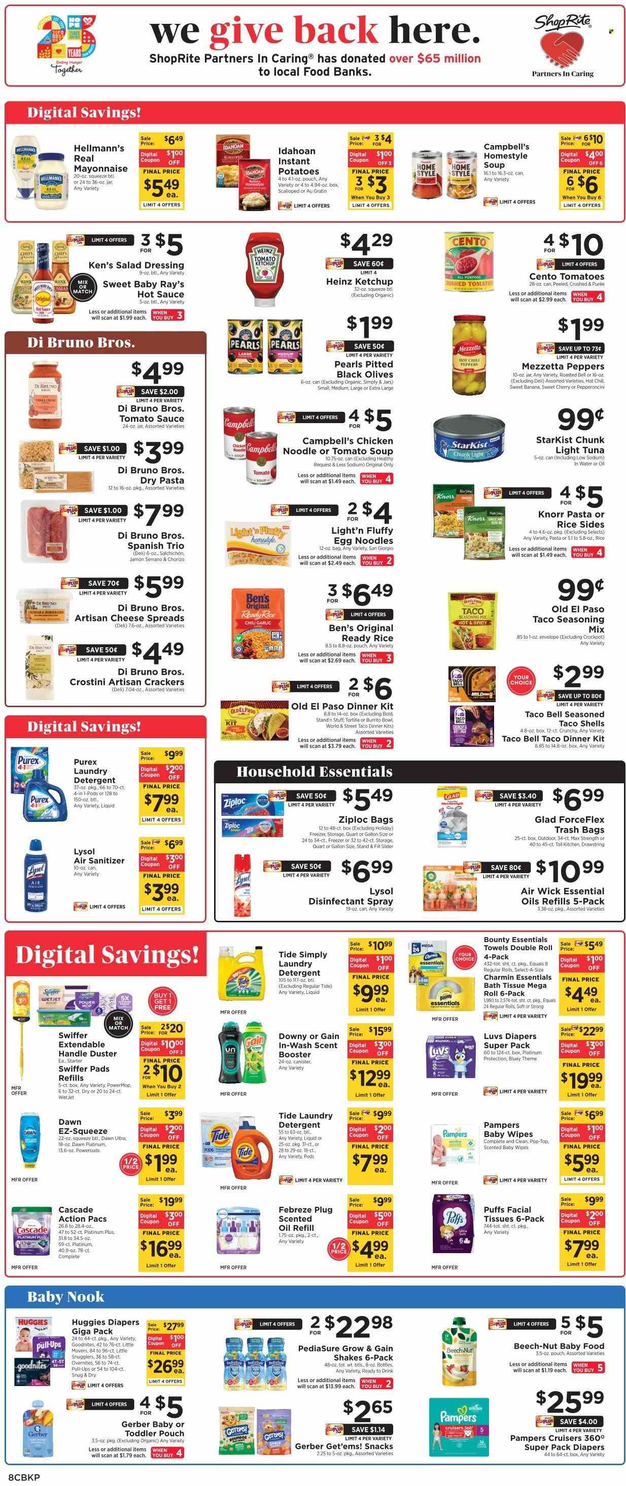 ShopRite ad - 10/03/2025 - 10/09/2025. Page 10