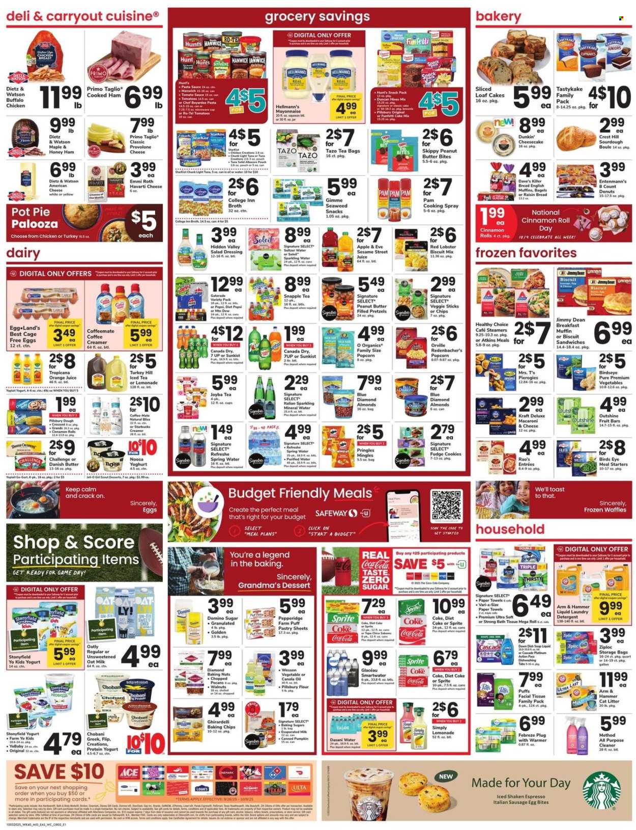 Safeway ad - 10/03/2025 - 10/09/2025. Page 2