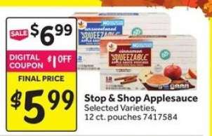 Stop & Shop Applesauce