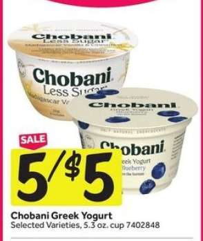 Chobani Greek Yogurt
