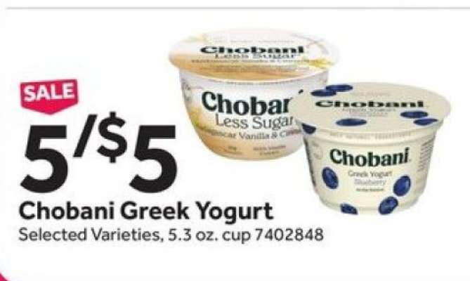 Chobani Greek Yogurt