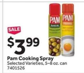 Pam Cooking Spray