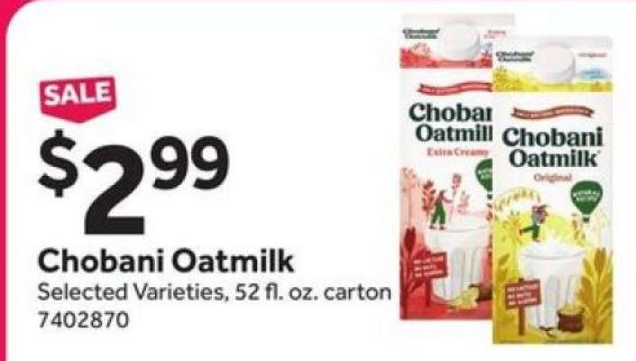 Chobani Oatmilk