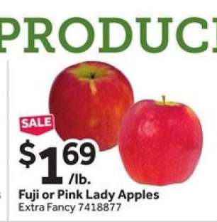 Fuji or Pink Lady Apples