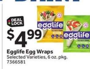 Egglife Egg Wraps