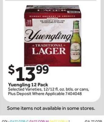 Yuengling 12 Pack
