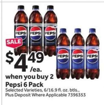 Pepsi 6 Pack