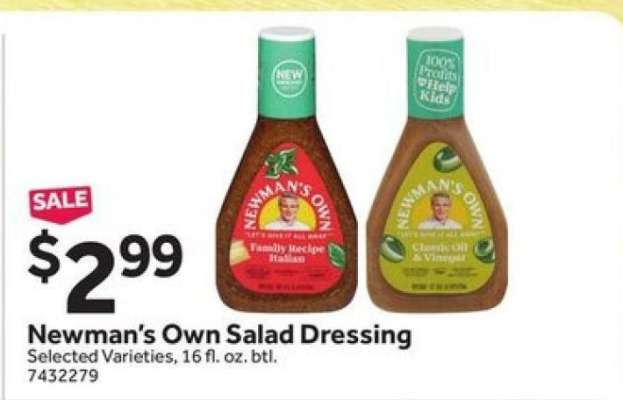 Newman's Own Salad Dressing