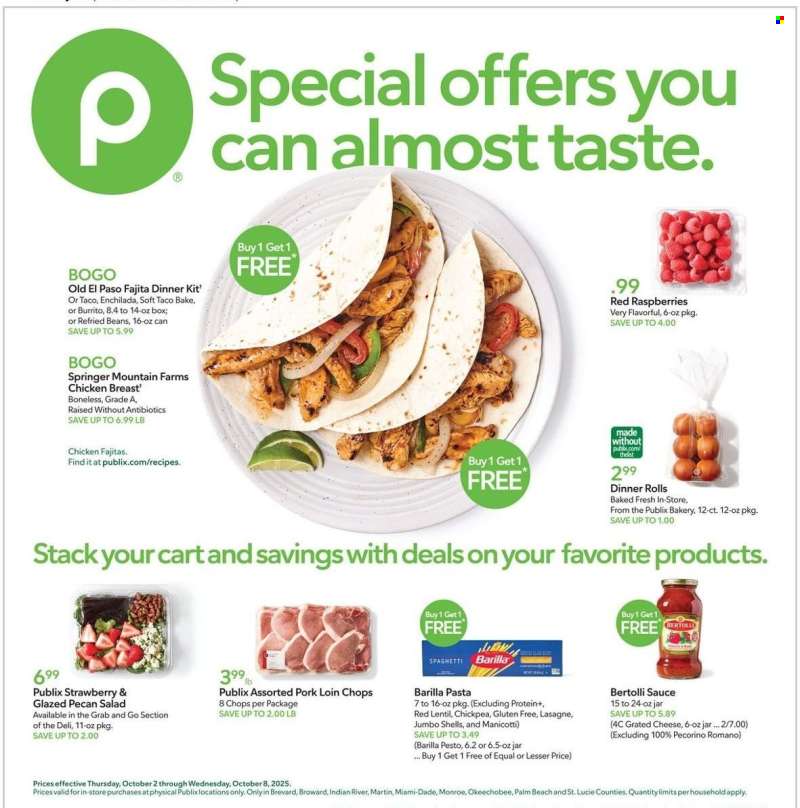 Publix Flyer - 10/02/2025 - 10/08/2025.