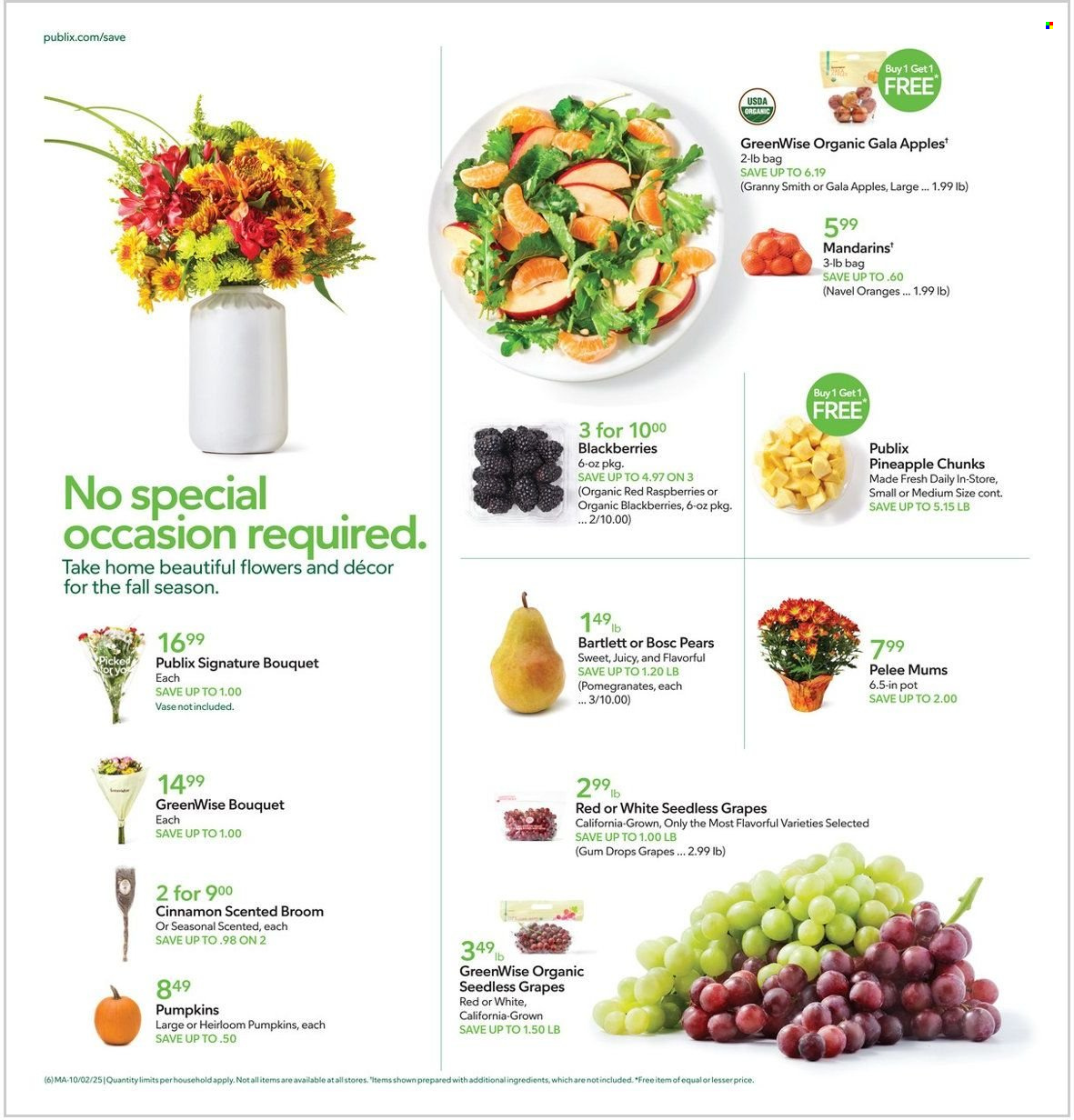 Publix ad - 10/02/2025 - 10/08/2025. Page 6