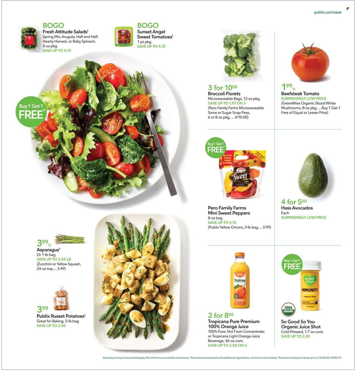 Publix ad - 10/02/2025 - 10/08/2025. Page 7