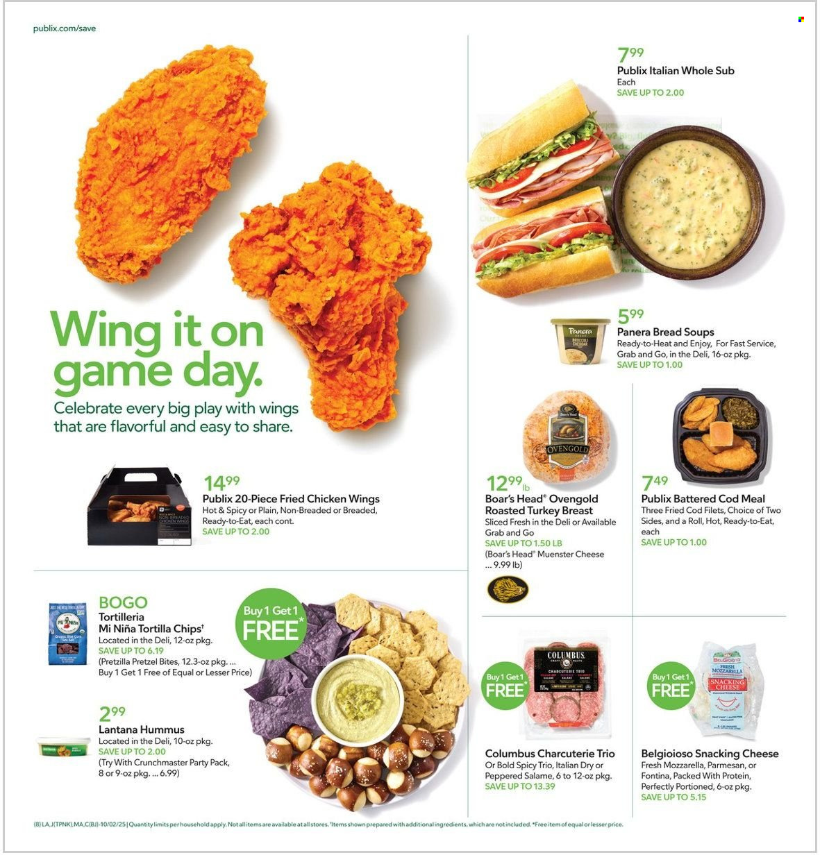 Publix ad - 10/02/2025 - 10/08/2025. Page 8