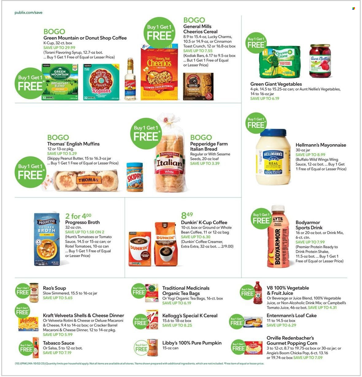 Publix ad - 10/02/2025 - 10/08/2025. Page 10