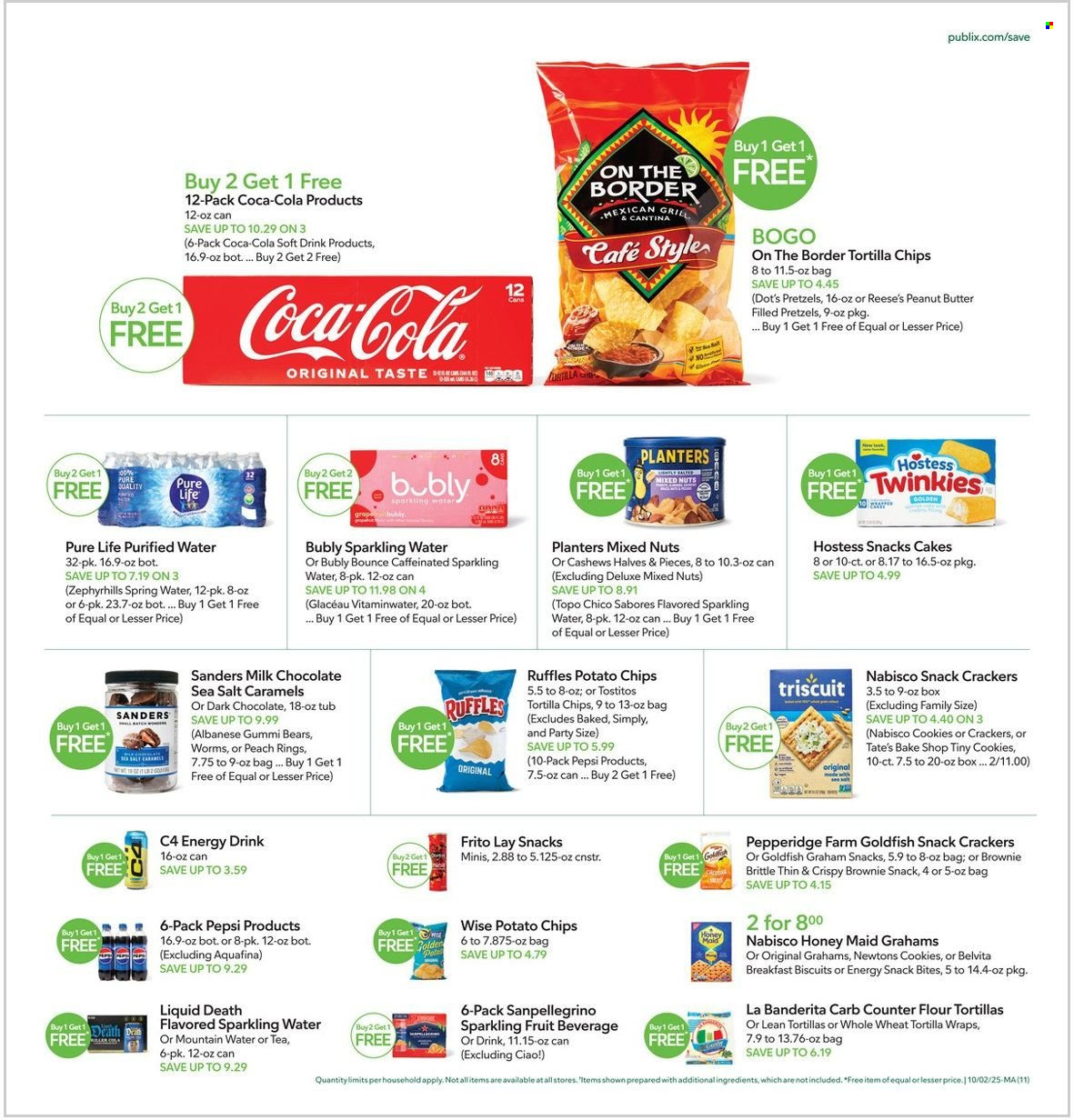 Publix ad - 10/02/2025 - 10/08/2025. Page 11